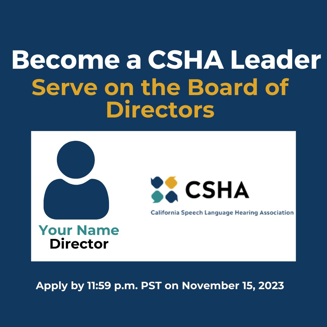 California Speech Language Hearing Association tweet media