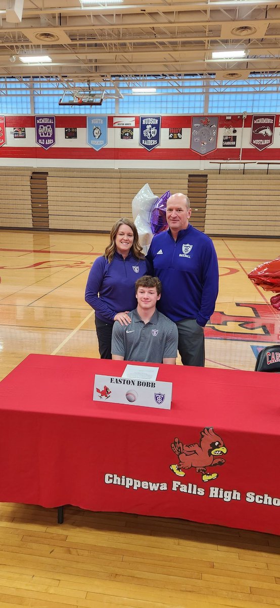 JasonProue's tweet photo. Congratulations @EastonB15! @TommieBase is getting a great student, baseball player,  and an even better person! He is going to have a HUGE year on the hardwood too! https://t.co/EhgZKCNqcE