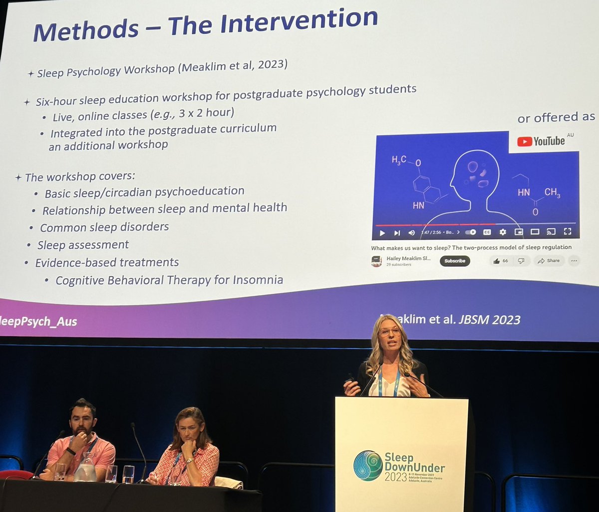 ChinMoiChow's tweet photo. New investigator award presentation by @SleepPsych_Aus 
Nice work! @DrSleepPsych  @Sdu23 https://t.co/jX1innVq1U