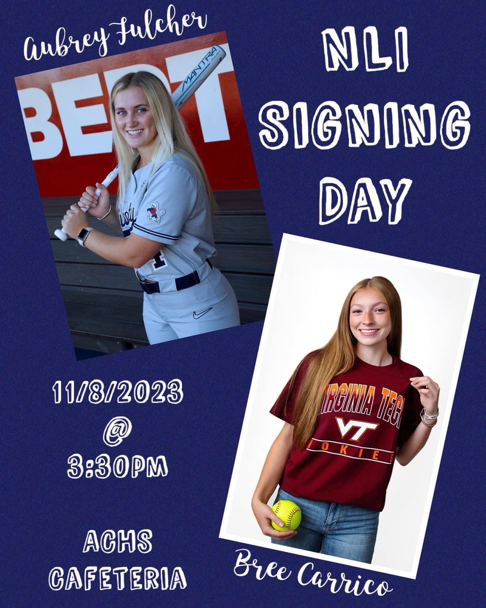 ACHS_Raiders's tweet photo. Congrats to these 2 young ladies! @LibertySB #VTsoftball https://t.co/XOn0gh9L1B