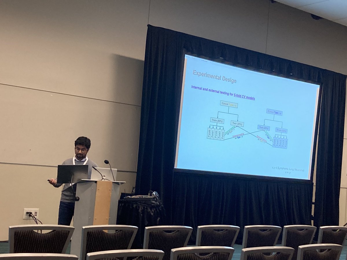 Shadab @ahxmeds of our #Qurit team presenting his work towards a segment anything model (SAM) applied to oncological PET/CT imaging.  <a href="/IEEEorg/">IEEE</a> #ieee #nssmic