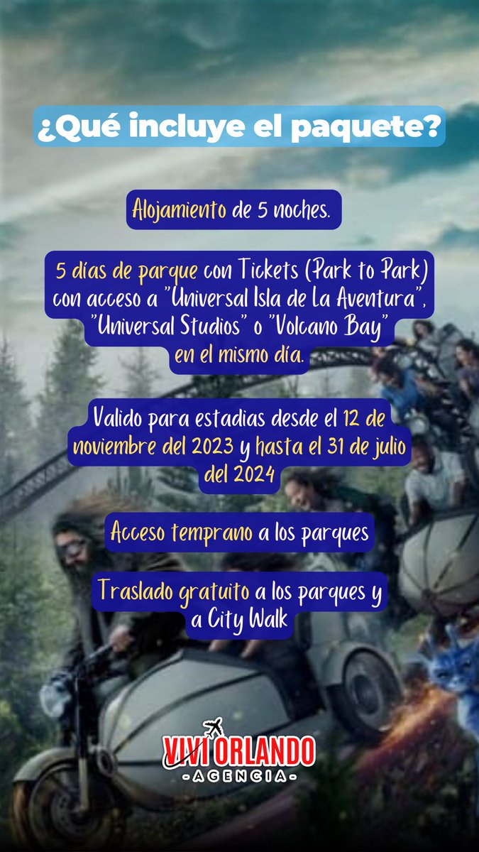 Solelitta's tweet photo. Gran Promo en Universal Orlando!!
Escribime y hacemos posible tu viaje.
Agente oficial de Disney y Universal.
Seguime en IG @solelitta https://t.co/Tty14TQAWR