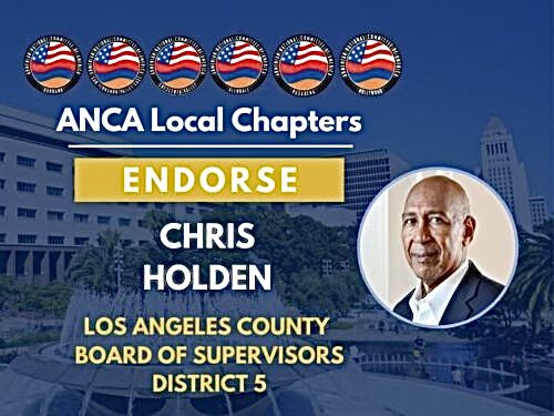 I am grateful to be endorsed by the Armenian National Committee of America (ANCA) chapters representing our region and am proud of the partnership built with ANCA to ensure the State of California has a strong relationship with the global Armenian community.