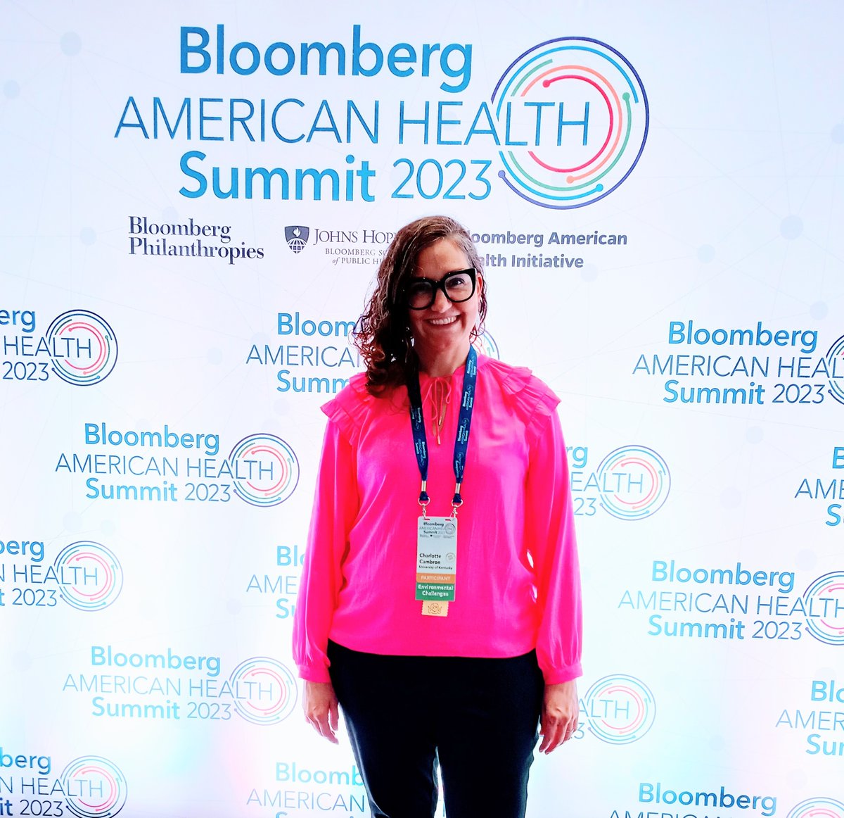 Jne310's tweet photo. Exhausted. Rejuvenated. Inspired. It's an honor to be in the presence of these amazing #PublicHealth leaders at the #BloombergHealthSummit2023 @JohnsHopkinsSPH  @AmericanHealth  @BloombergDotOrg https://t.co/ipWEgdX4bq