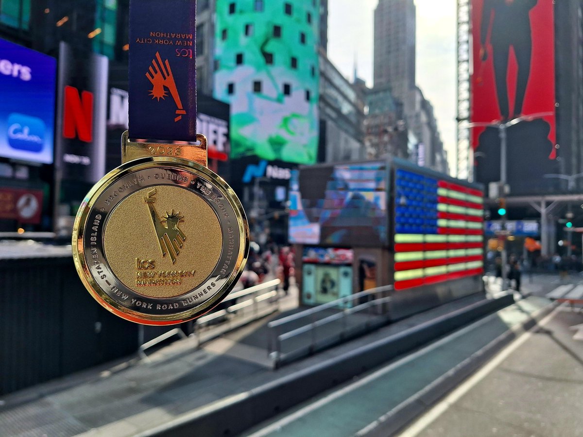GaGil78's tweet photo. @tcsnycmarathon Quelle folie, quelle aventure. Thank You
#TCSNYCMarathon #marathon
#NewYorkCity https://t.co/blT43Rzl4g
