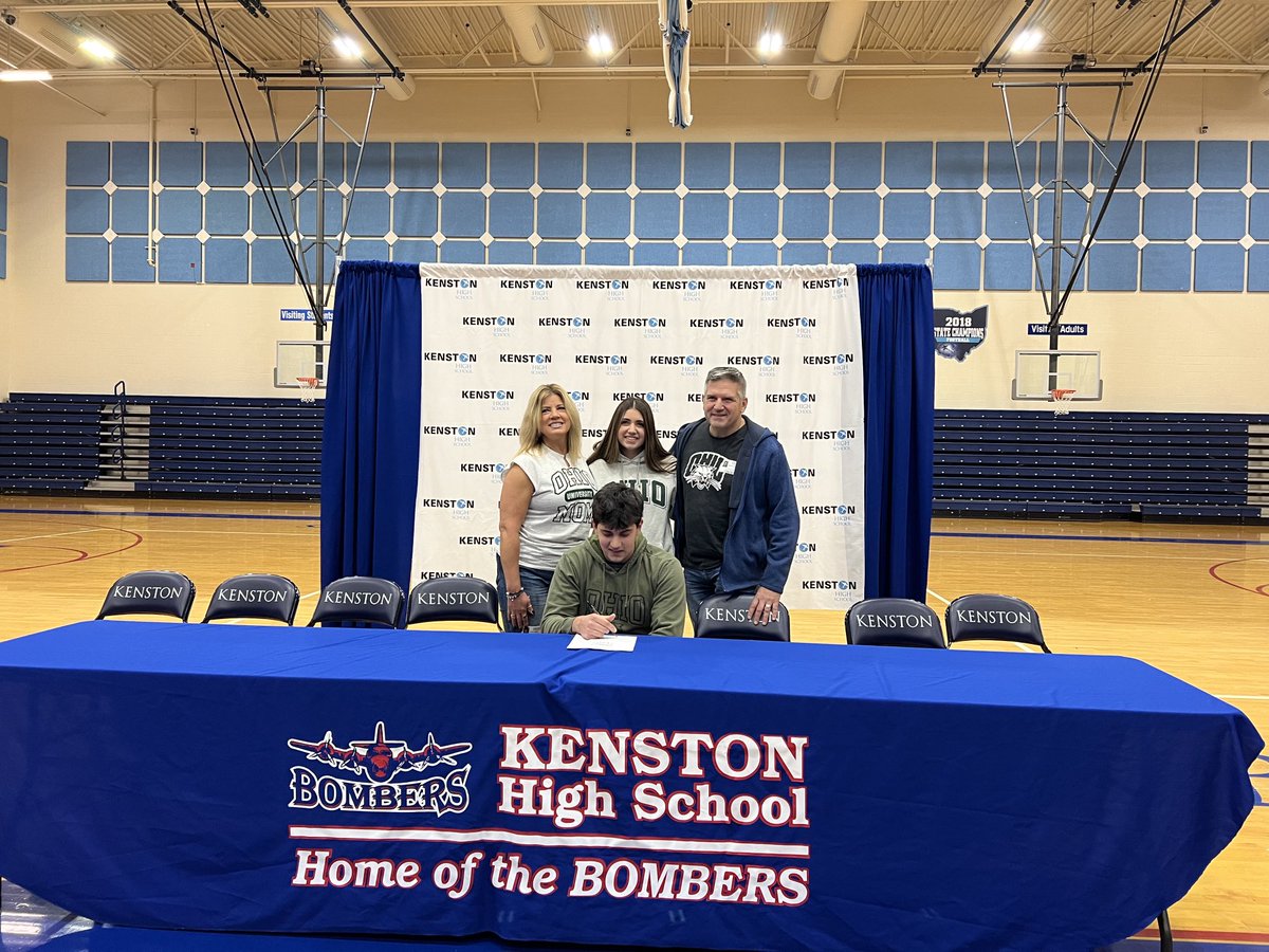 CerhaJames's tweet photo. Signing day. Officially a Bobcat. Congratulations Jimmy. So excited for you Buddy. https://t.co/lJlQSHmUMr