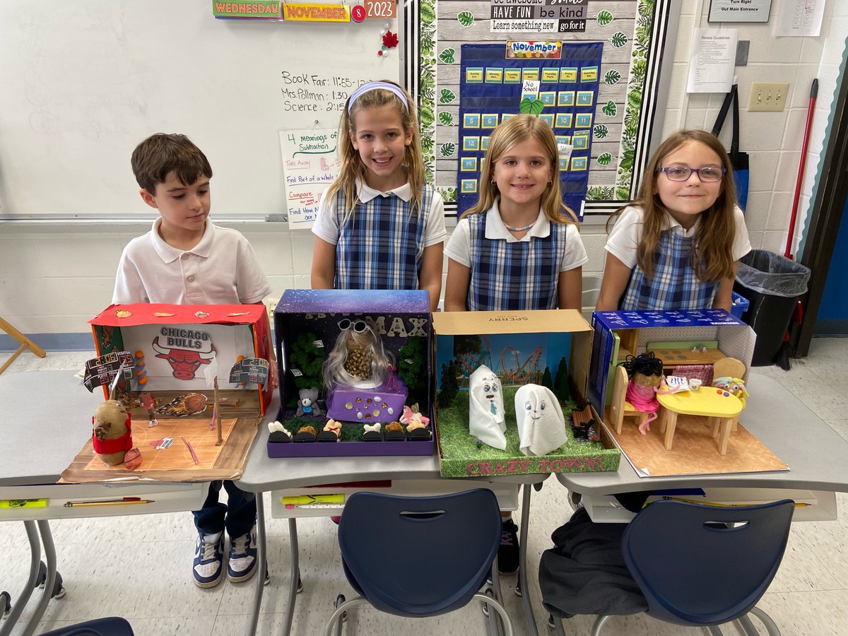 QASSchool's tweet photo. QAS third graders were very creative with their potato project. Great job!! https://t.co/ou2aHO6oZv