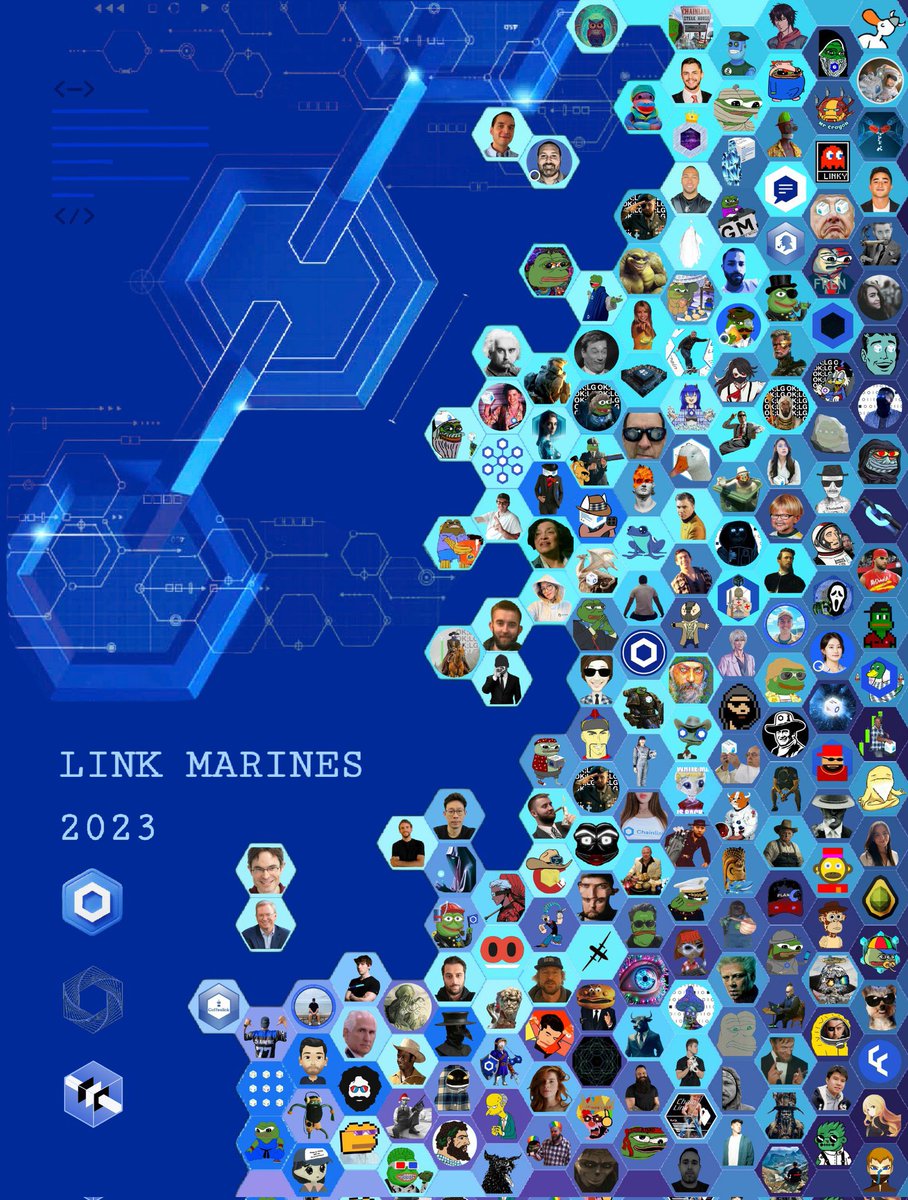 ChainLinkGod's tweet photo. Welcome to everyone who has recently joined the ranks of the $LINK marine community 🙌

#Chainlink is probably the deepest rabbit hole that you’ve ever ventured into, not only in terms of the scope of what is being built but the rich community lore

I try to serve as an oracle, educating the world on the true power of oracles, correcting misinfo where I see it, and generally serving as a conduit for key info on Chainlink

The crucial role the community plays in helping make Chainlink a global standard simply cannot be overstated 

We’re all in this together frens