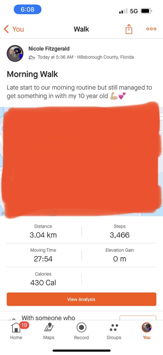 xcnikki9's tweet photo. #MonkeyMisFit
#DisneyMMF
Week 13 Run 2:
Had to cut it short this morning because we got a late start.
3.04km walking/running.
Definitely feeling this extra baby weight these past few weeks. The end is near!
@ocmmonkeymisfit
@OnChainMonkey
@ATCure
!RISE https://t.co/6osoumf6tM