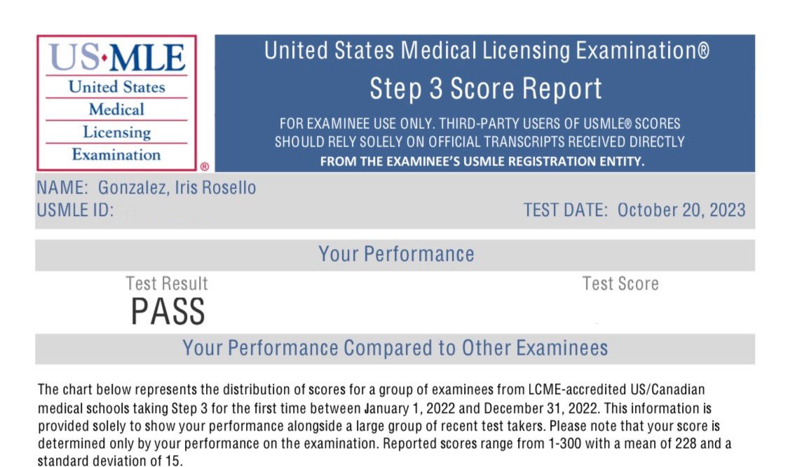 irisrosegonz's tweet photo. few months into first year and happy to find out that I passed Step 3!! Goodbye USMLE👋🏼 Now time to excel in EM 🤪 #USMLE #Step3 #MedTwitter #EMBound #PGY1 #EM #WomeninMedicine #LatinasinEM #FeminEM https://t.co/vkI3IXbh4z