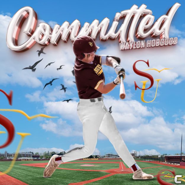 waylon_hobgood's tweet photo. Beyond excited to be able to further both my academic and athletic career at  @SalisburyU &amp; @SalisburyBB!!!! i’d like to thank my family for making any of this possible, And any coaches i’ve had along the way for giving me their time and effort. 
#gogulls #committed 
⚾️‼️🫶 https://t.co/RlSFzcUI9W