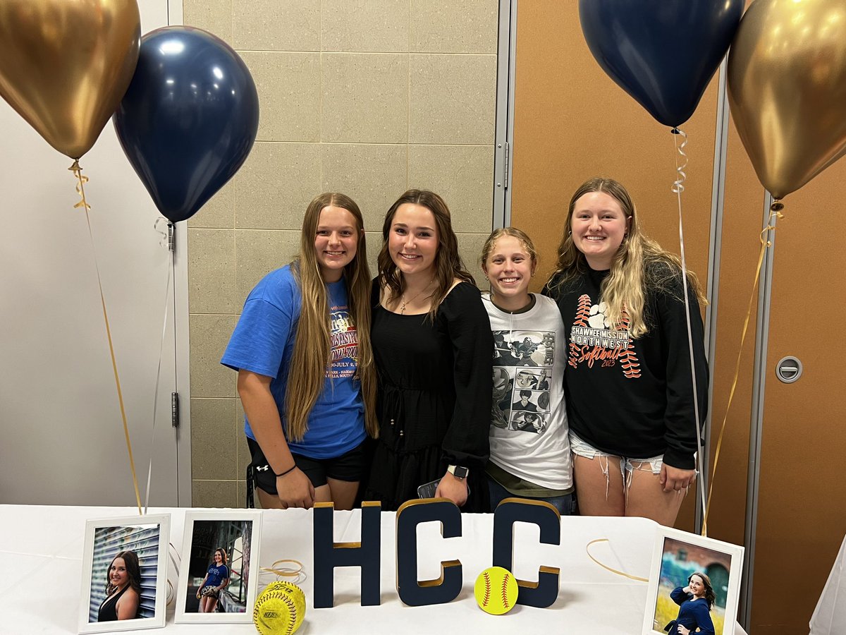 Congratulations Emma Doleshal on signing to continue your academic and softball career at Highland Community College!! We are so proud of you!