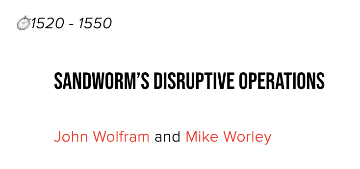 Don't miss this talk at <a href="/CYBERWARCON/">CYBERWARCON</a> tomorrow!