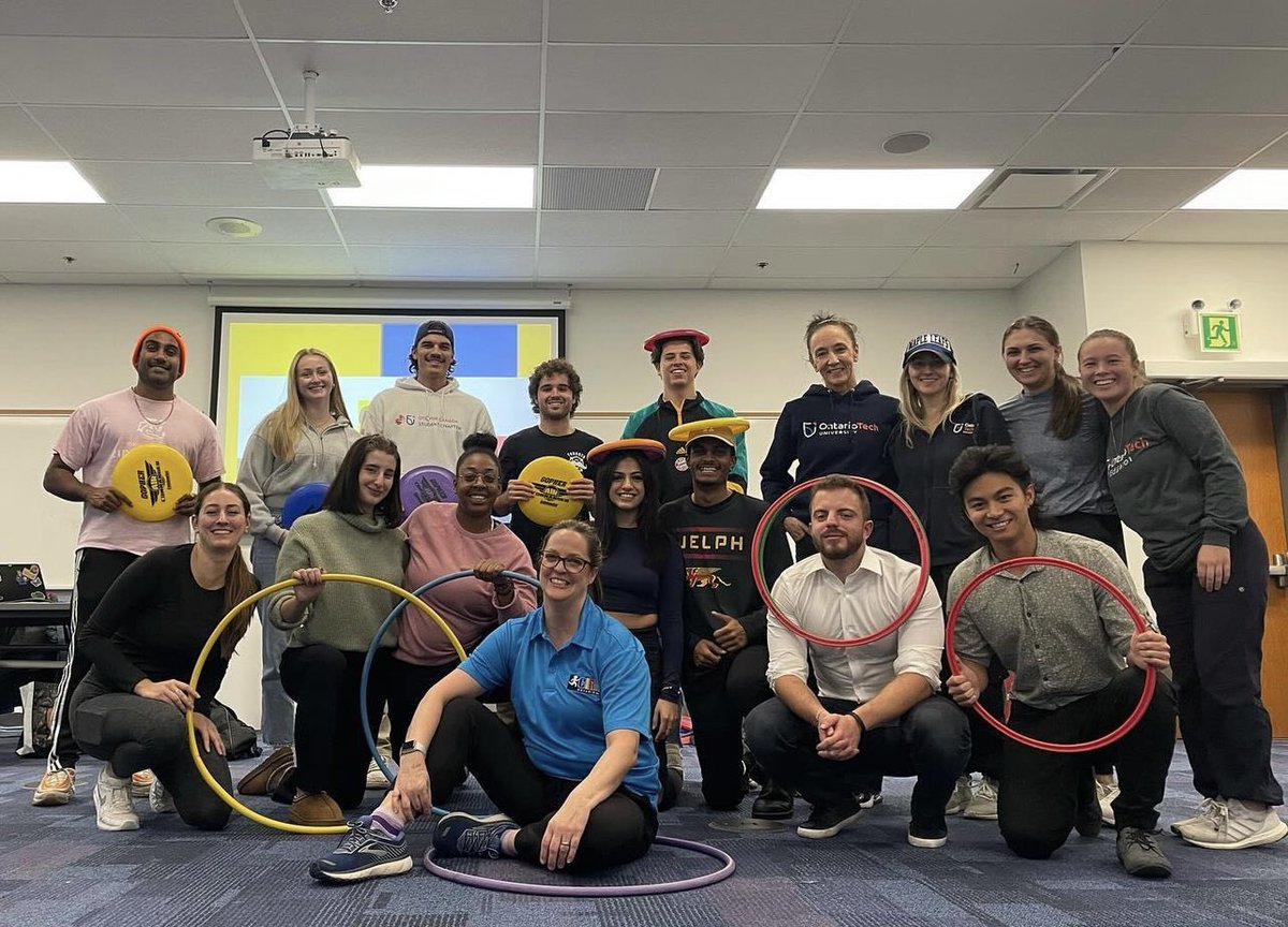 aquaholic_bee's tweet image. Great evening hanging out with some @otu_phecanada folks teaching them about @CIRAOntario #intramurals #TGfU and #CRRP in #PE Thank you for having me!