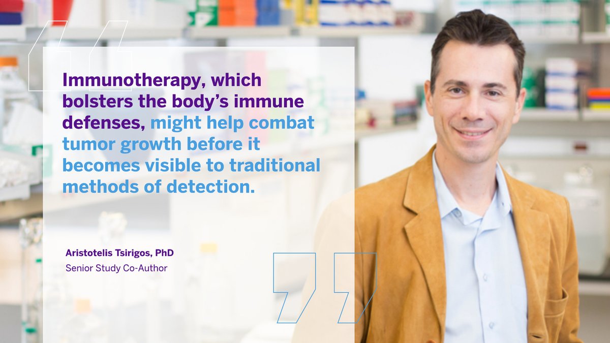 NYU Langone Health researchers found that collecting genetic information from seemingly healthy tissue near lung tumors may be a better predictor of cancer recurrence after treatment compared to analyzing the tumor itself.
 
Learn more: bit.ly/3ubQphy