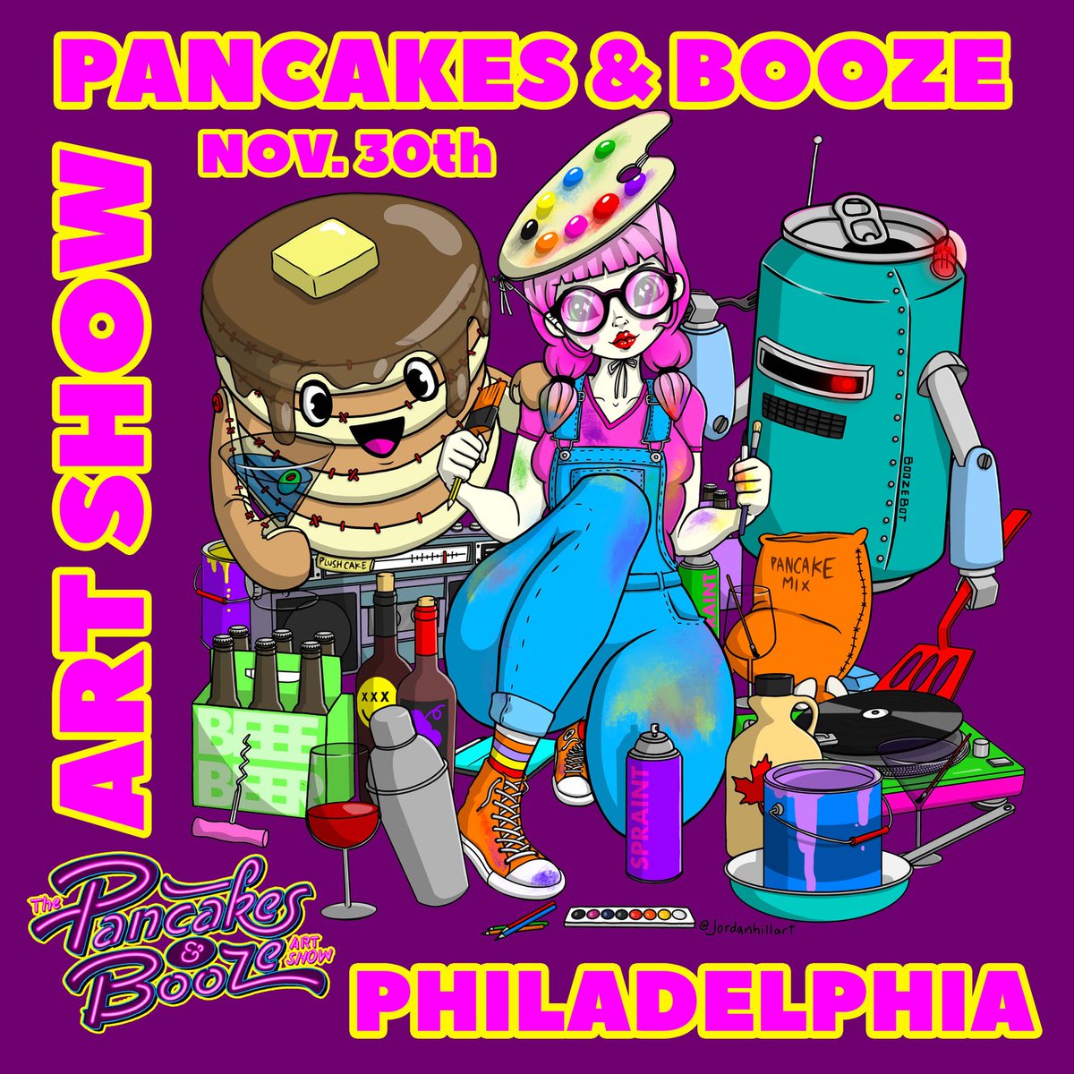 actbio_art's tweet photo. Hey #Philadelphia ! Come check out some #localart, #SupportLocalArtists, and help some #SmallBusinesses run by #localartists get some traction! And don't forget to #buyart and have some #pancakesandbooze too!

... Not to mention, you'd get to meet me 😜

https://t.co/ZPb8dF8WOk https://t.co/95wKgfWWgr