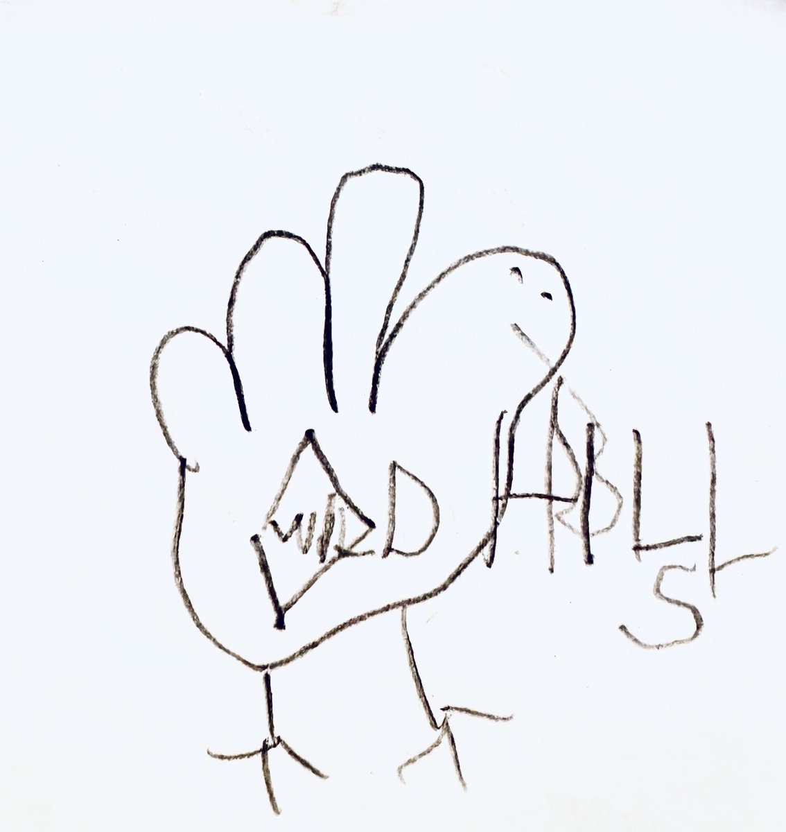 denverwade's tweet photo. May I present... The Wild Hills Turkey. Courtesy of Marshall Grahm. Happy November! https://t.co/CKGFO5hICC