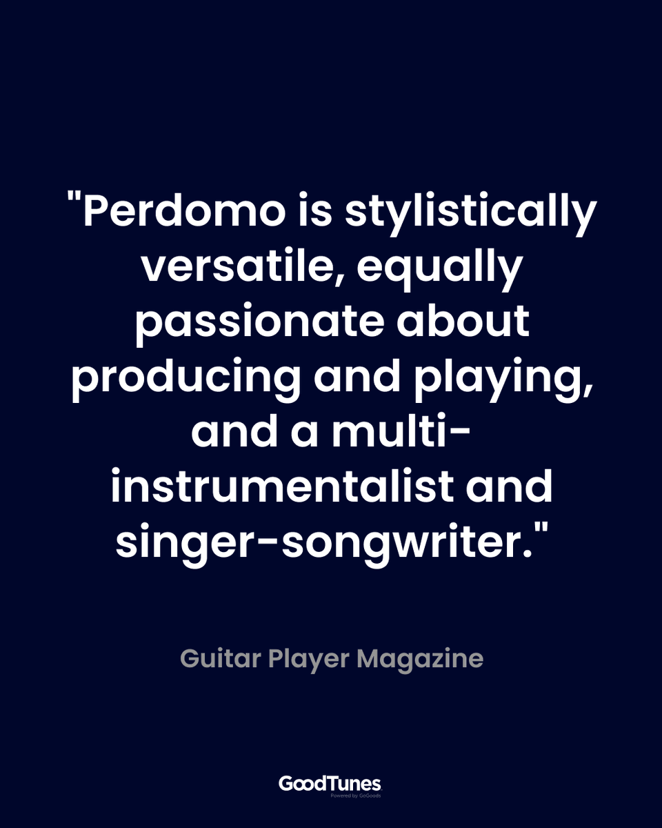 goodtunesstore's tweet photo. @fperdomo is a powerhouse of the LA music scene who has made a name for himself as an in-demand producer, singer/songwriter, and multi-instrumentalist.  

Listen to his new album exclusively on GoodTunes: https://t.co/iL1e9RmwNm 

#goodtunes #music #artists https://t.co/QwoImN8Jsv