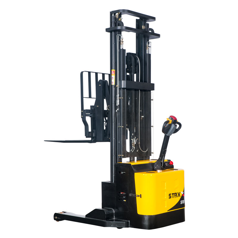 Staxxmhe_com's tweet image. Ningbo Staxx Material Handling Equipment Co.,Ltd. is known for efficient production. We have advanced processes and top-notch technologies. #reachpalletstacker