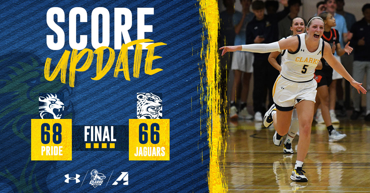 PRIDE WIN after an intense 4th quarter!

#ClarkePride