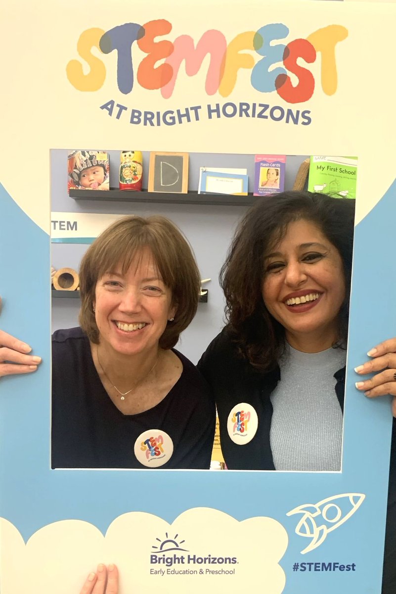 Today is National #STEMDay &amp; I loved hanging out with some incredible colleagues who work hard to support working families and learning from little ones on why heavier objects move faster downhill, flat rocks make good foundations, how to makes ships sink and lilypads float