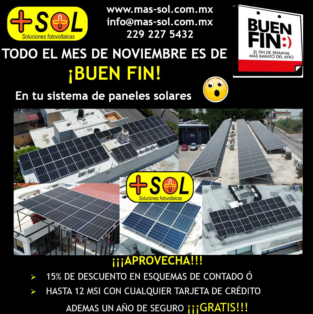 Más Sol Soluciones fotovoltaicas (@EnergiaMasSol) / Posts / X