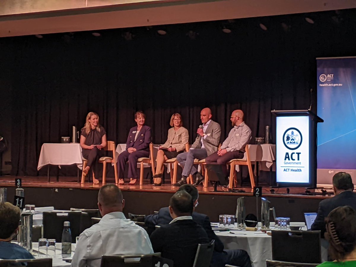 Today at the ACT Health Forum, AHHA CEO Kylie Woolcock facilitated a panel discussion on the ACT perspective of value-based health care. #VBHC #valuebasedhealthcare