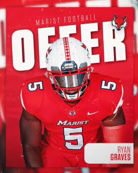 ryanSgraves16's tweet photo. Had a great conversation with @DSGBCoachCam tonight and I'm super excited to share that I've picked up my 8th offer from @Marist_Fball!  And... My first D1 offer! Thank you Coach Parady and the rest of the coaches for believing in me and my ability to play at the next level! @CoachHallenbeck @CoachGroce @Coach_Suta @CoachRumsey @CoachTosches @coachk2440 @CoachBenChapman @CoachGrant74 @PokJournal @RecruitsBluff @BluffRecruits @TreyWeed @travisraley @jakemccroskey @coachkczar @derek_tiller @RecruitGeorgia @Bill_Murphy313 @Deep_Fried_Dave @PrepRedzoneGA @lukewinstel @NEGARecruits @recruitNE_GA @CJacksonPRZ @HSFBfrenzy @CSmithScout @BoCampbell34