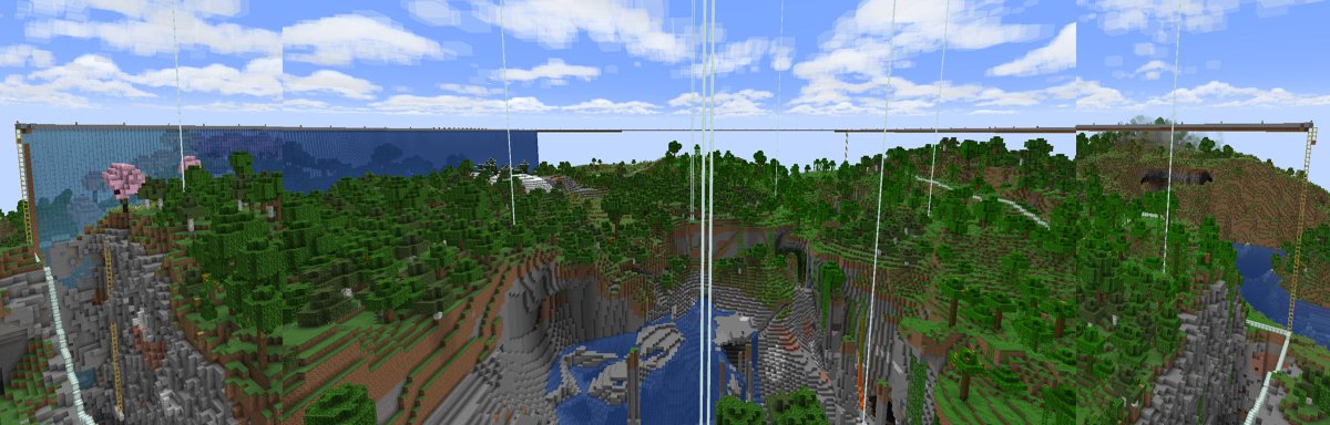 GoodfellowLuck's tweet photo. It is hard to screen shot a big proj(cropped three screenshots together soz not soz). 300x300 area. 13 beacons. Soon one world eater! #berrySMP #Minecraft https://t.co/XeO4LKAYv5