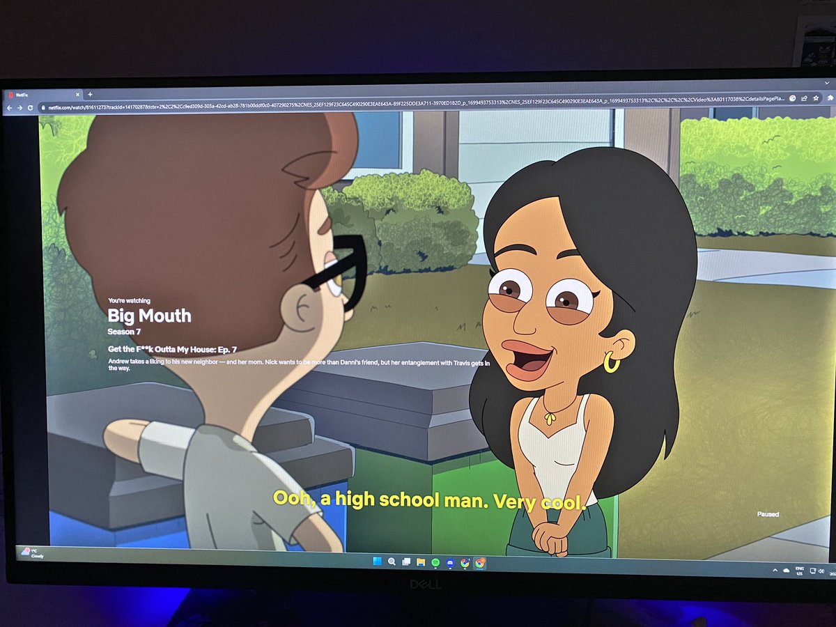 ALSO YEA I WAS IN BIG MOUTH THIS SEASON LOLOLOL AND MY NAME IS BESIDE MEGAN THEE STALLION IN THE CREDITS YESSIR