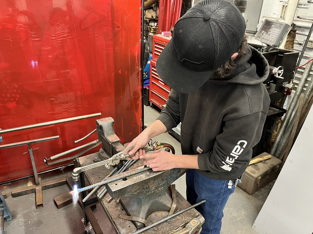 CHS Technology Students and Mr. Saldicco are making Coyote Silhouettes to help keep our fields clean from the geese. CNC and blacksmithing are just some of the skills they used. <a href="/CarmelHS_info/">CarmelHS_info</a> <a href="/Carmelschools/">Carmel Central School District</a>
