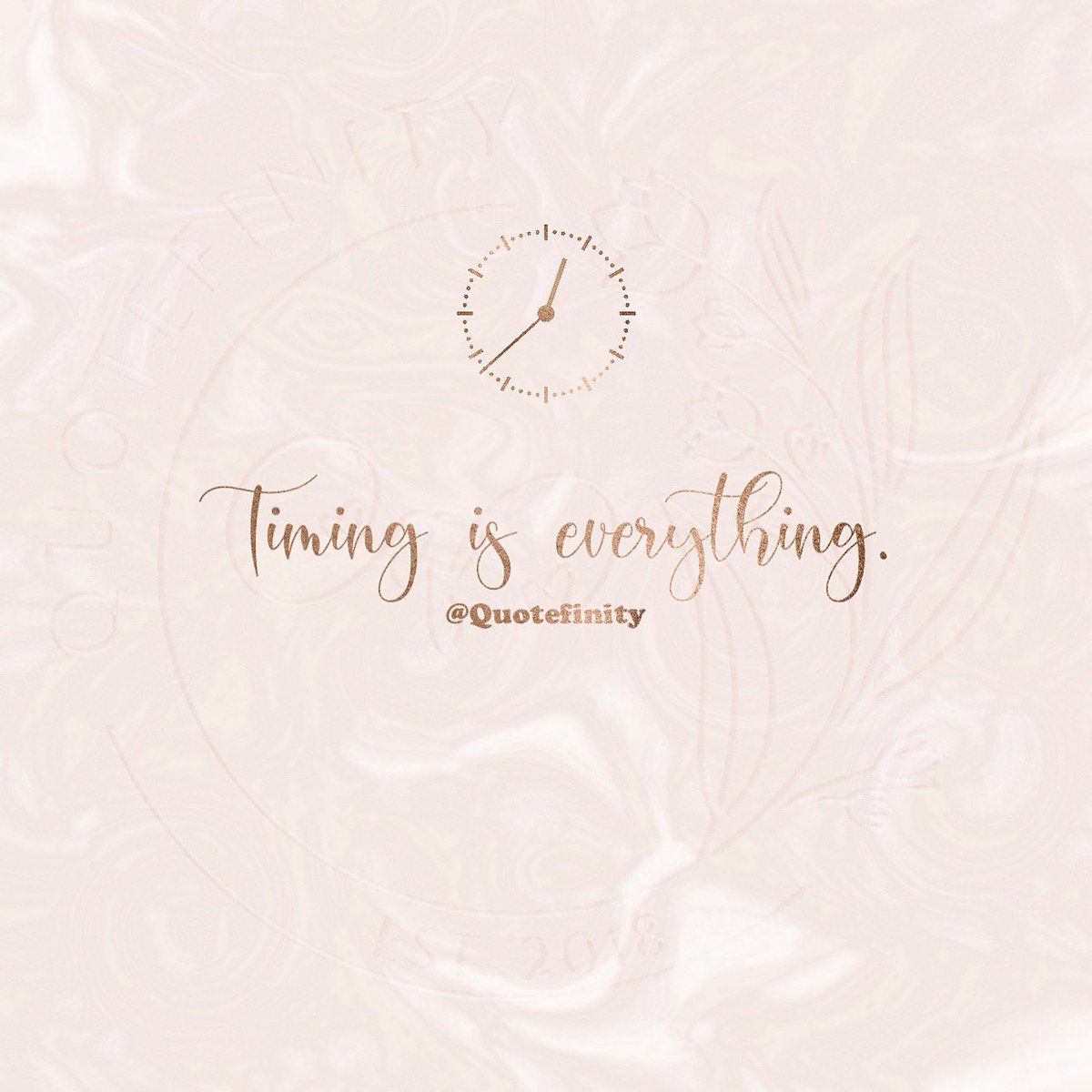 quotefinity's tweet photo. 💯💯💯
(https://t.co/uNLK7G4wWy)
#Quotefinity #QOTD #quotes #quote #quoteoftheday #timing #Wisdom #MotivationalQuotes #InspirationalQuotes #ThoughtForTheDay #thoughtoftheday #thoughts #quotesaboutlife #quotestoliveby https://t.co/4xCi18a7jq
