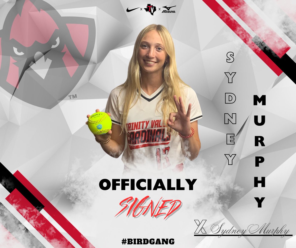 Officially a Trinity Valley Cardinal

𝐖𝐞𝐥𝐜𝐨𝐦𝐞 𝐭𝐨 𝐓𝐡𝐞 𝐕𝐚𝐥𝐥𝐞𝐲, 𝐒𝐲𝐝𝐧𝐞𝐲.

#CardinalNation | #BirdGang