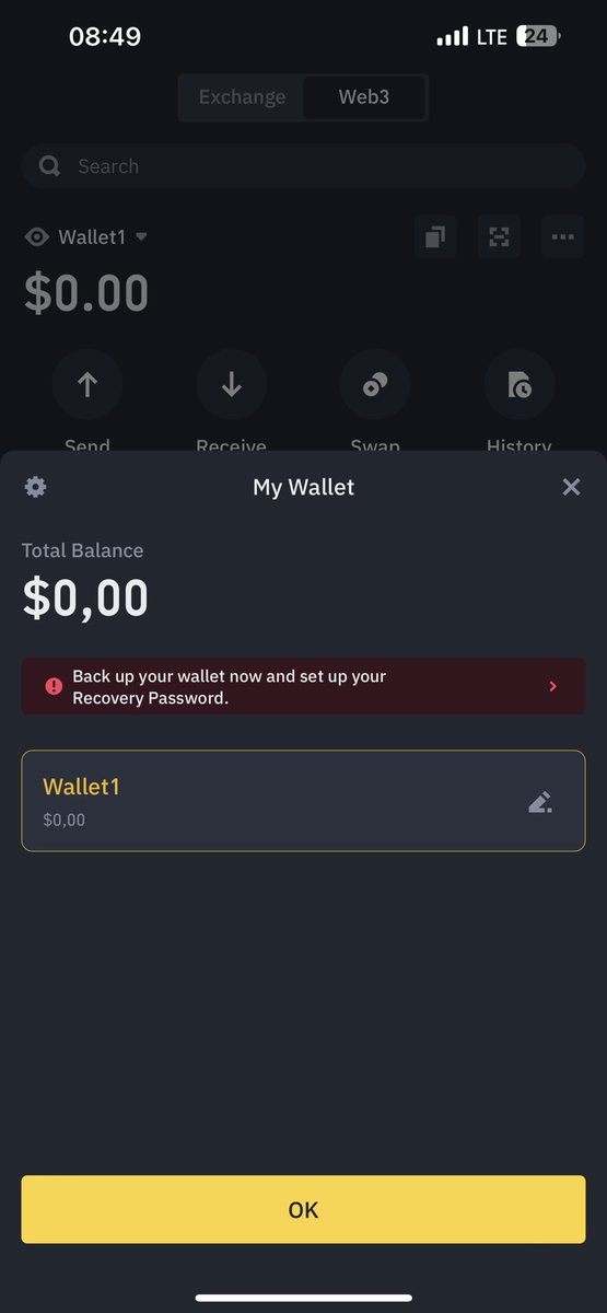 New <a href="/binance/">Binance</a> web3 wallet allows users to create their wallets (private keys) without ever asking them to encrypt it nor making backups.

This is dangerously interesting bcuz it’s not like typical wallets out there where securing userfund is put at the highest priority. Wdyt? 🤔