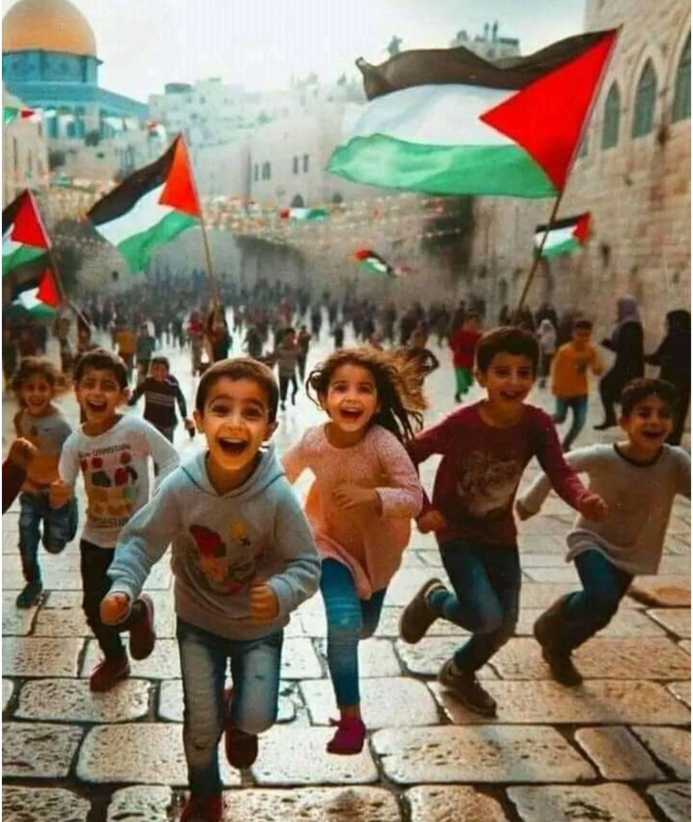 Los niños y las líneas de Palestina tienen derecho a ser felices Gaza no puede ser su tumba. #ParenElGenocidio del Sionismo #EcuadorConPalestina #PalestinaLibre