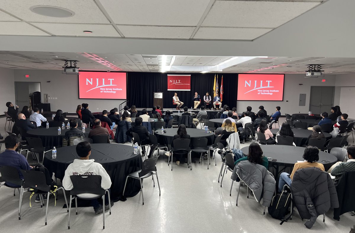 Gina and I enjoyed attending the networking, workforce opportunities and mentoring event for our South Asian alumni and students. At <a href="/NJIT/">NJIT</a>, we understand that events like this are a great way for communities to get together. 

#NJITMakes Opportunities