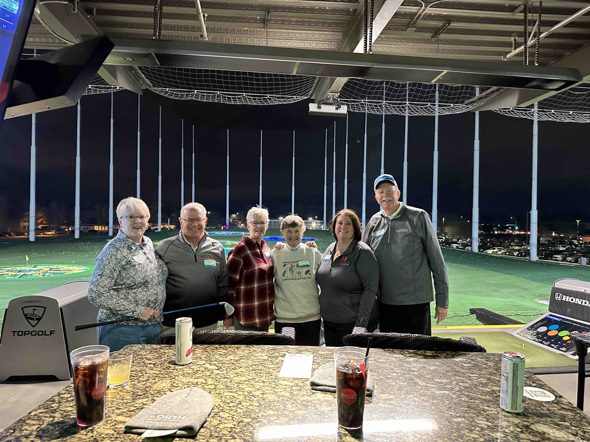 FcuNorth's tweet photo. Team NMFCU representing at the NMH Foundation 2nd annual Topgolf Gobbler fundraiser. https://t.co/ZcAGGZ9KoV