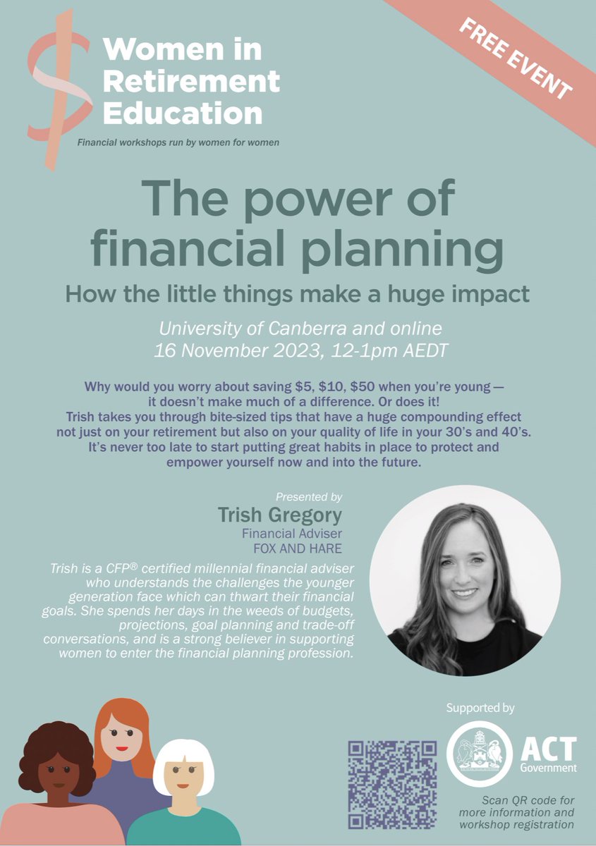 Dr Bomikazi Zeka (@drbomizeka) on Twitter photo Let’s talk about building positive and lasting financial habits. So excited to have Trish presenting on #ThePowerofFinancialPlanning
Register here:
eventbrite.com.au/cc/women-in-re…
Bring a friend, a colleague, a neighbour or a relative. Spread the word!
<a href="/CBS_UC/">Canberra Business School</a> <a href="/UCBGL/">Business, Government & Law @ UC</a> Let’s talk about building positive and lasting financial habits. So excited to have Trish presenting on #ThePowerofFinancialPlanning
Register here:
eventbrite.com.au/cc/women-in-re…
Bring a friend, a colleague, a neighbour or a relative. Spread the word!
<a href="/CBS_UC/">Canberra Business School</a> <a href="/UCBGL/">Business, Government & Law @ UC</a>