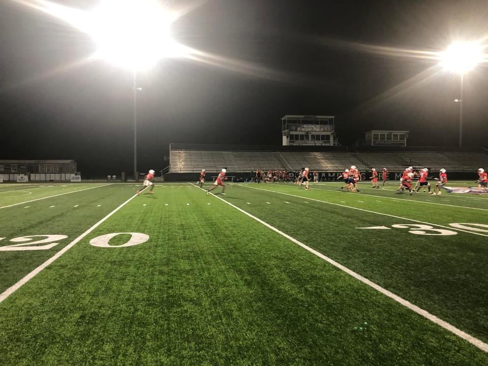 Port Barre Football (@portbarre) on Twitter photo As your Red Devils continue for their prep for the playoffs, we would like to extend thanks to <a href="/LCAKnights/">LCAKnightsSports</a> for letting us practice on their field tonight.
#AllIn As your Red Devils continue for their prep for the playoffs, we would like to extend thanks to <a href="/LCAKnights/">LCAKnightsSports</a> for letting us practice on their field tonight.
#AllIn