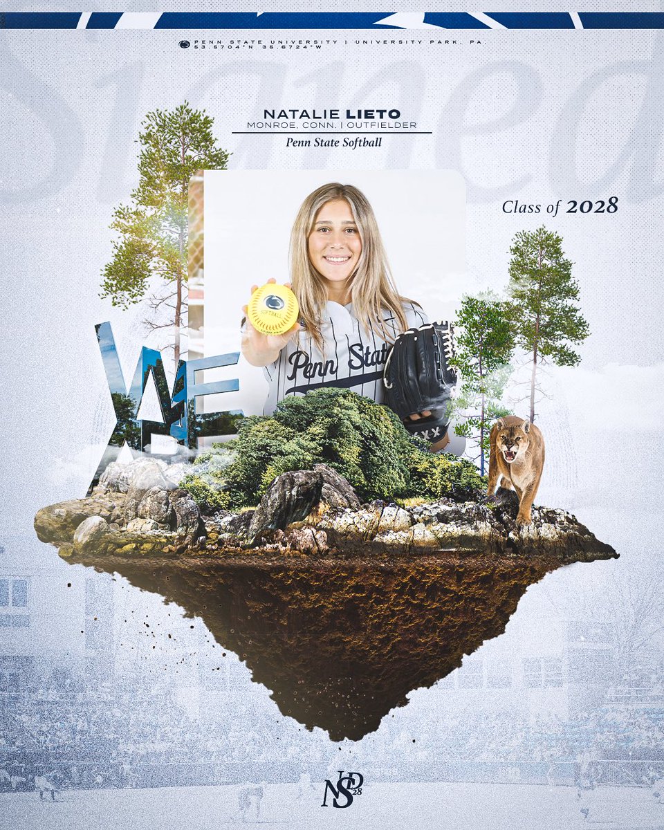 Three consecutive State Championships… Three consecutive All-State selections… Dominant force in the outfield and at the dish.

WELCOME TO HAPPY VALLEY Natalie Lieto!

#WeAre | #NSD