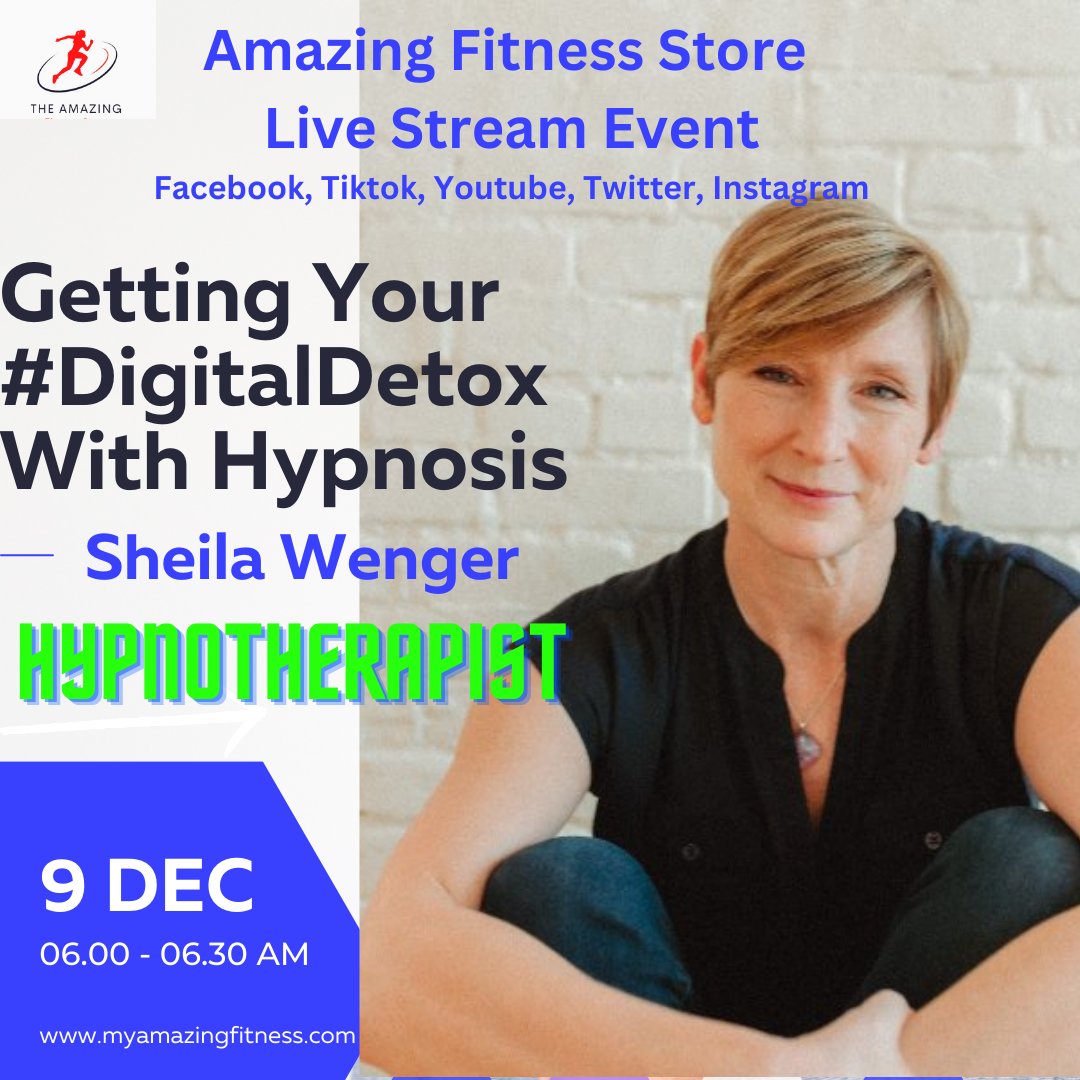 ChangeandLead_'s tweet photo. Hey Twitter Tribe, we're  live tomorrow with practical tips on how to #DigitalDetox using hypnosis. We'll be live at 6am Hawaii Time with Hypnotherapist Sheila Wenger for a morning of interactivity, prizes and fun. Join us on Twitter, Facebook, TikTok, Youtube, and Instagram. 😊 https://t.co/thdzQ9ti91