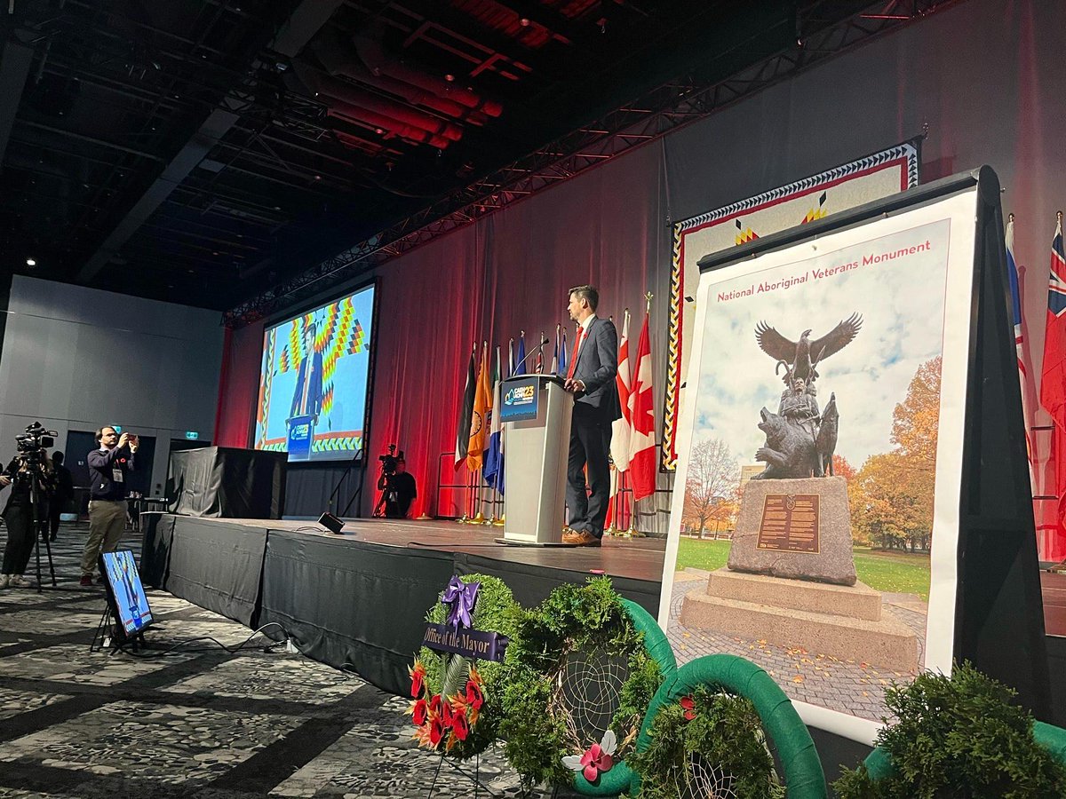 At the Canadian Alliance to End Homelessness conference today with a simple message: The housing crisis won't be solved until everyone who needs a roof over their head has one. #CAEH23