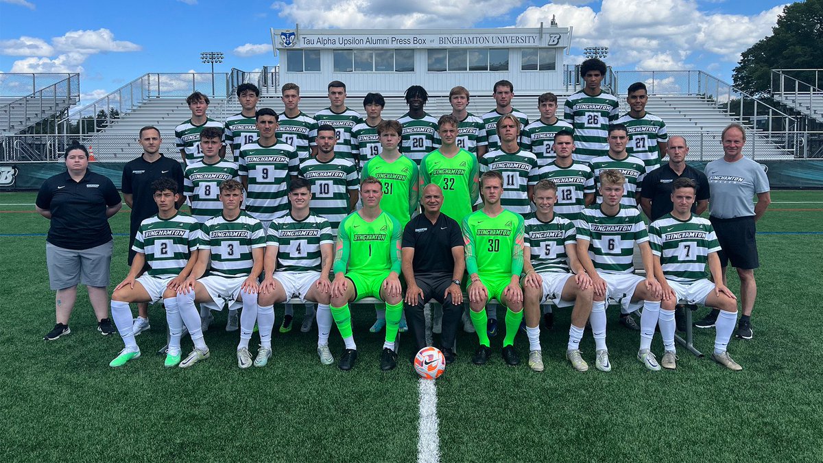 BinghamtonMSOC's tweet photo. We want to thank everyone for their support of our program this year - especially during our playoff run. We deeply appreciate it and we will be back #ThankYou #AEChamps #ONEBinghamton https://t.co/vw07RAwUgj