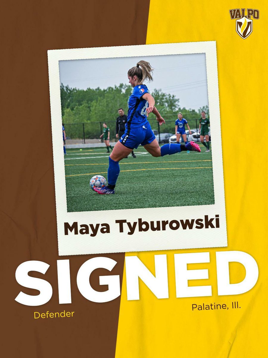 Valpo Women's Soccer (@valpowso) on Twitter photo Give a big Beacon welcome to Maya Tyburowski! The defender joins us from Illinois and <a href="/SockersChicago/">Sockers FC Chicago</a>! So excited to have you <a href="/MayaTyburowski/">Maya Tyburowski</a>
#RollBeacs #GoValpo #NationalSigningDay <a href="/ValpoAdmission/">Valparaiso University Admission</a> Give a big Beacon welcome to Maya Tyburowski! The defender joins us from Illinois and <a href="/SockersChicago/">Sockers FC Chicago</a>! So excited to have you <a href="/MayaTyburowski/">Maya Tyburowski</a>
#RollBeacs #GoValpo #NationalSigningDay <a href="/ValpoAdmission/">Valparaiso University Admission</a>