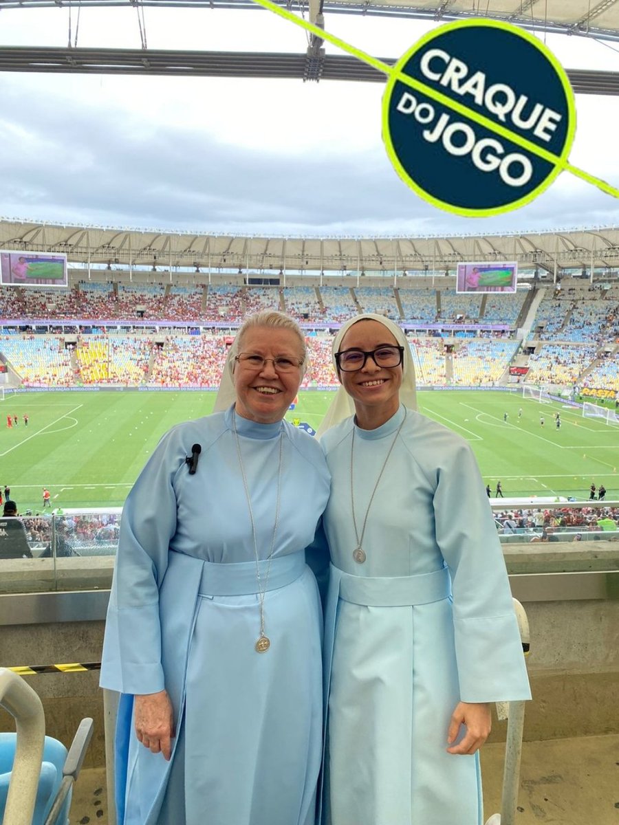 samengo_ofc's tweet photo. 4 terços rezados
5 proteções contra o pacto
A presença delas fez o Cebolinha incorporar o Messi
Expulsaram toda energia ruim do Maracanã

Nota SofaScore: 8,75

AS VERDADEIRAS CRAQUES DO JOGO HOJE https://t.co/A2tnISMbaK