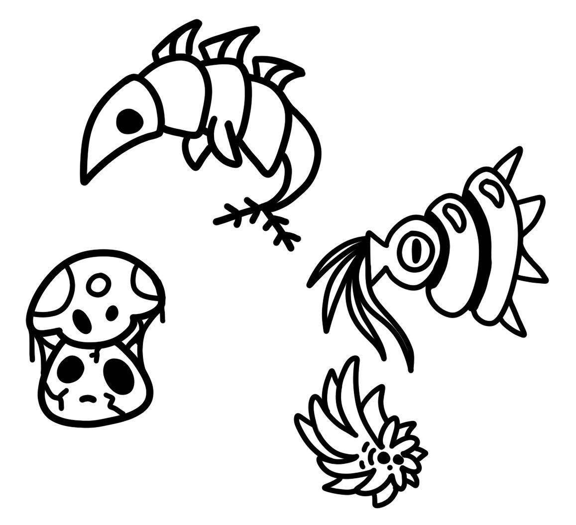 sysky_art's tweet photo. ☀️ just some weird little guys https://t.co/EgBuHGJOl2