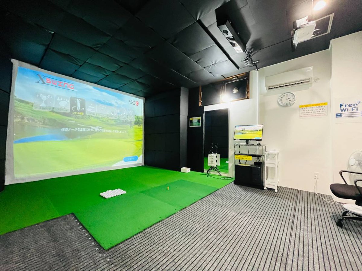 golf_gpro's tweet photo. 【店舗紹介】東京都荒川区
ゴルフスタジオM 荒川西尾久店⛳
Xswing-Gをご導入いただきました!✨
モーションリプレーカメラ設置。1打席のみの完全個室!
完全個室の無人店舗となっているので、完全プライベート空間でゴルフの練習をお楽しみ頂けます!
#ゴルフシュミレーター #xswing #株式会社GPRO https://t.co/aMfxyVAS5G