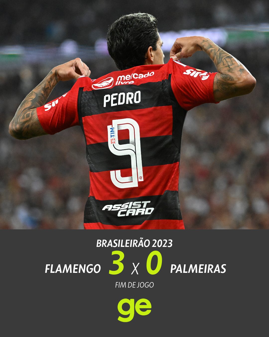 Goleada Info on X: Flamengo soma 29 jogos (123 dias) sem perder: 3x1 GRE  4x1 VAS 2x0 INT 3x0 CEA 1x1 INT 3x0 PAL 3x0 AVA 1x0 SAN 2x1 CRU 3x1 INT