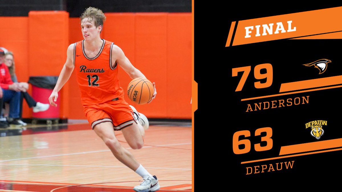 AthleticsAU's tweet photo. RAVENS WIN!! RAVENS WIN!! @AURavensMBB opens the season with a victory over DePauw! The Ravens were led by Tate Ivanyo with 17 points! Elijah Mattingly led the team with 11 rebounds and 7 blocks! Elijah's 7 blocks are the most by a player since 1987! #SoarRavensSoar #GBGR https://t.co/uo8YllOt77