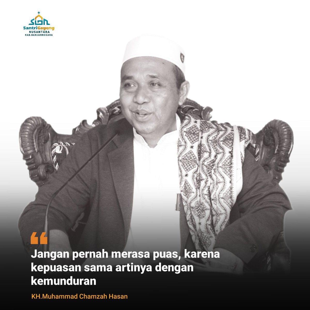 SgnBanjarnegara's tweet photo. #GusYasin #PanglimaSGN #SantriGayengNusantara #TajYasin #WagubJateng @TajYasinMZ https://t.co/BewH4ZpzCl